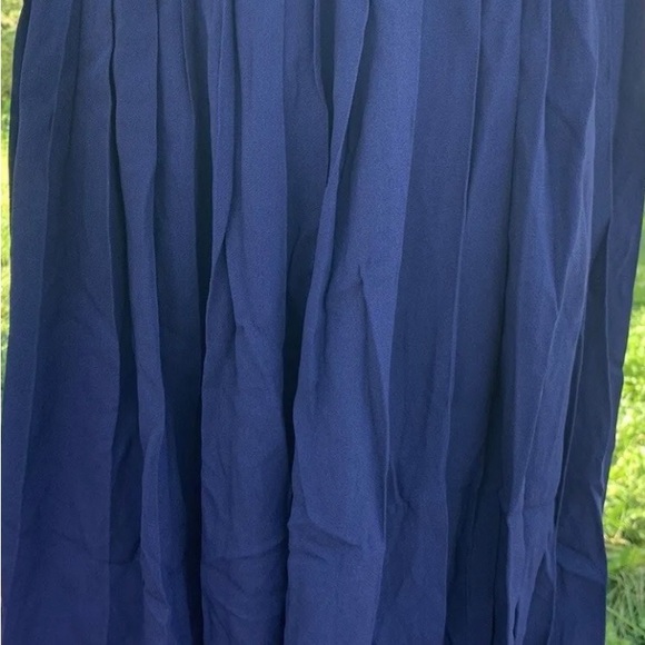 Saint Laurent Dresses & Skirts - Saint Laurent 80s pleated navy size 36 skirt